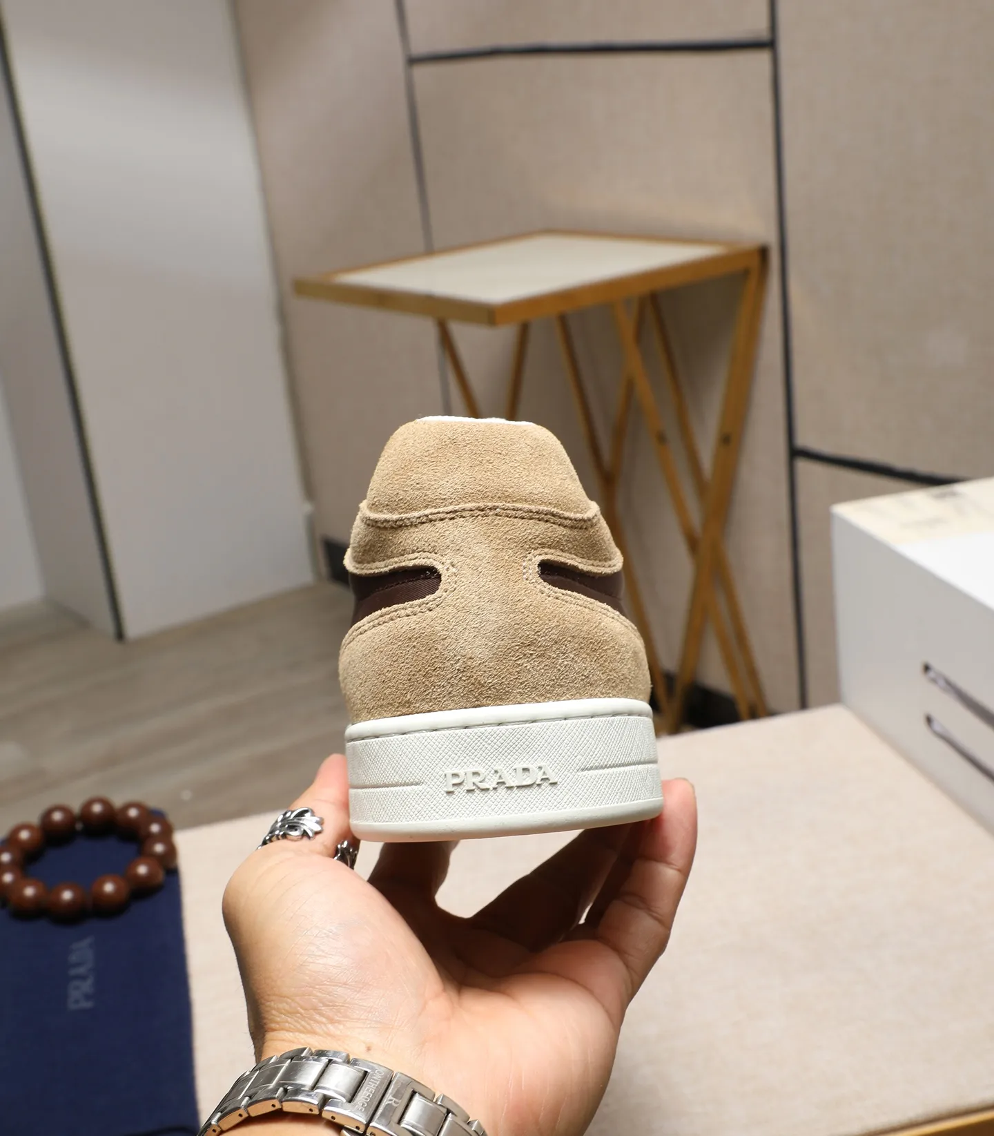 Men's men's shoes💰440🌹🌹[PRADA—Prada] latest model🙈original replica! 👟👟👟Available here. The workmanship is top-notch. The upper is made of Italian 🇮🇹Imported calfskin. ❗️Breathable genuine leather lining @Suitable for travel. The original version has an enlarged engraved sole, making it suitable for all kinds of travels, showing low-key luxury. Let quality speak for itself. Color: Size: 38-44